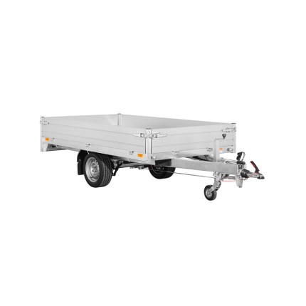 Remorque plateau PL256/150/15001 – PTAC 1500 kg (256×150) – SARIS